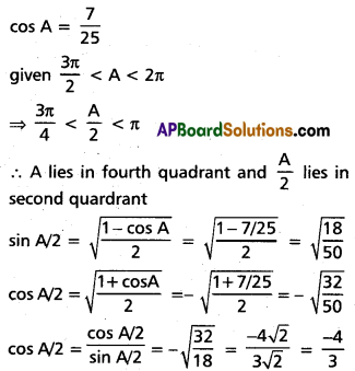 Inter 1st Year Maths 1A Trigonometric Ratios up to Transformations Solutions Ex 6(d) I Q4(ii)