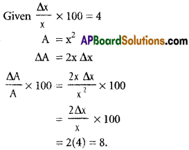 Inter 1st Year Maths 1B Applications of Derivatives Solutions Ex 10(a) 1