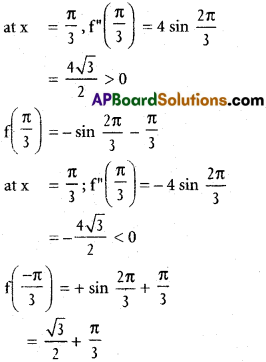 Inter 1st Year Maths 1B Applications of Derivatives Solutions Ex 10(h) 4