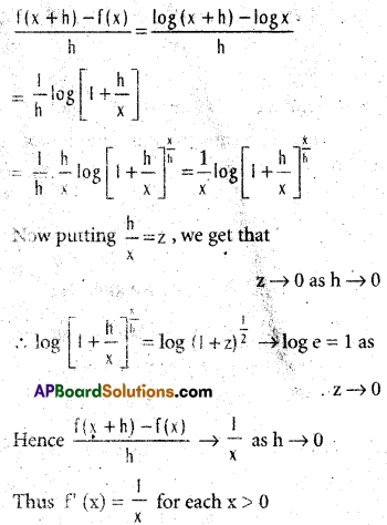 Inter 1st Year Maths 1B Differentiation Important Questions 27