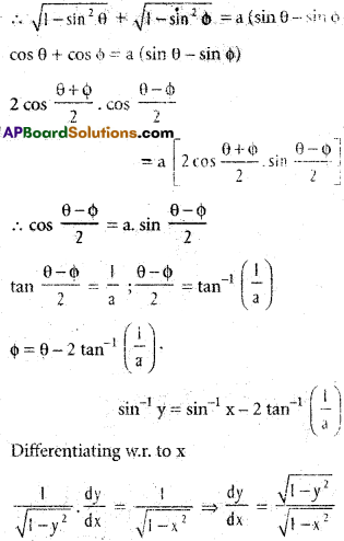 Inter 1st Year Maths 1B Differentiation Solutions Ex 9(c) 24