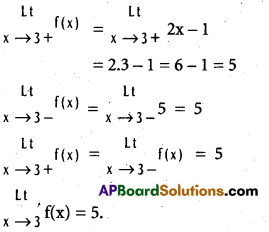 Inter 1st Year Maths 1B Limits and Continuity Important Questions 19