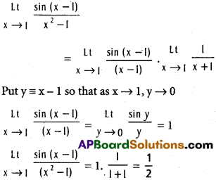 Inter 1st Year Maths 1B Limits and Continuity Solutions Ex 8(c) 8