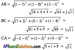 Inter 1st Year Maths 1B Three Dimensional Coordinates Solutions Ex 5(a) 4