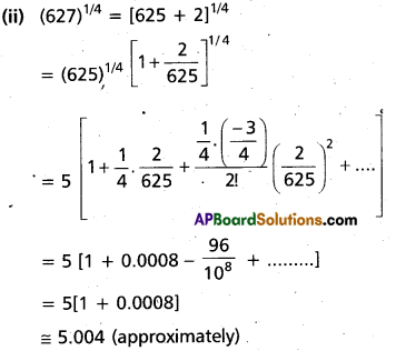 Inter 2nd Year Maths 2A Binomial Theorem Important Questions 101