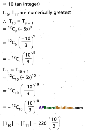 Inter 2nd Year Maths 2A Binomial Theorem Important Questions 32