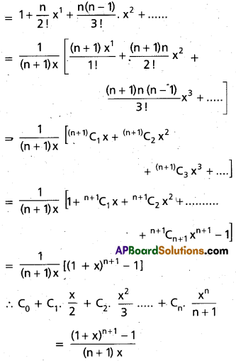 Inter 2nd Year Maths 2A Binomial Theorem Important Questions 73