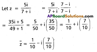 Inter 2nd Year Maths 2A Complex Numbers Important Questions 7