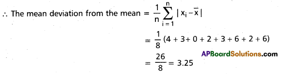 Inter 2nd Year Maths 2A Measures of Dispersion Important Questions 24