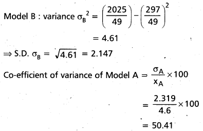 Inter 2nd Year Maths 2A Measures of Dispersion Important Questions 52