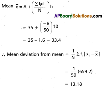Inter 2nd Year Maths 2A Measures of Dispersion Important Questions 86