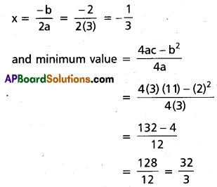 Inter 2nd Year Maths 2A Quadratic Expressions Important Questions 21
