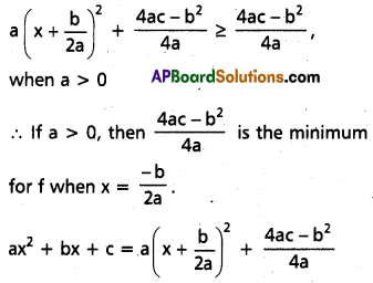 Inter 2nd Year Maths 2A Quadratic Expressions Important Questions 36