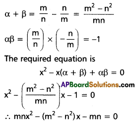 Inter 2nd Year Maths 2A Quadratic Expressions Solutions Ex 3(a) I Q2(ii)