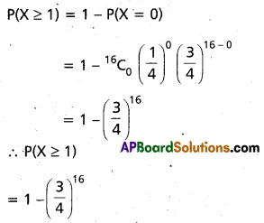 Inter 2nd Year Maths 2A Random Variables and Probability Distributions Important Questions 35