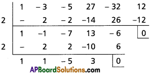Inter 2nd Year Maths 2A Theory of Equations Solutions Ex 4(b) III Q5(ii)