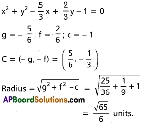 Inter 2nd Year Maths 2B Circle Solutions Ex 1(a) 2