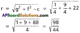 Inter 2nd Year Maths 2B Circle Solutions Ex 1(c) 1