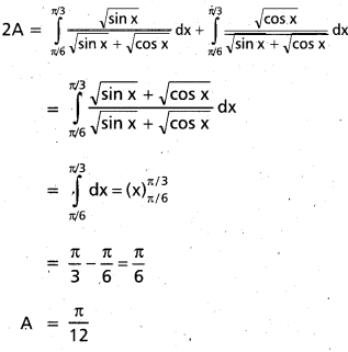 Inter 2nd Year Maths 2B Definite Integrals Important Questions 36