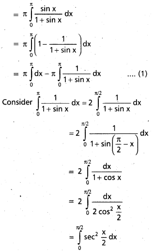 Inter 2nd Year Maths 2B Definite Integrals Important Questions 39