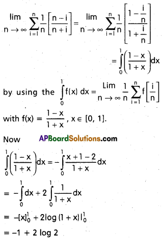 Inter 2nd Year Maths 2B Definite Integrals Important Questions 40