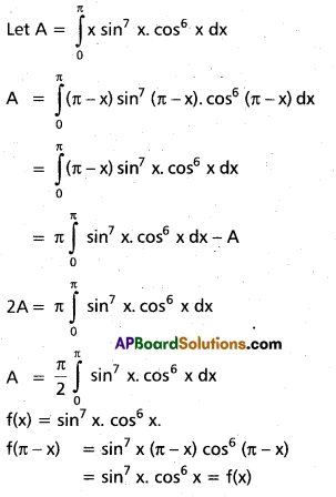 Inter 2nd Year Maths 2B Definite Integrals Important Questions 44