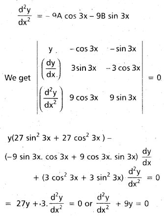 Inter 2nd Year Maths 2B Differential Equations Important Questions 15