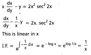 Inter 2nd Year Maths 2B Differential Equations Important Questions 2