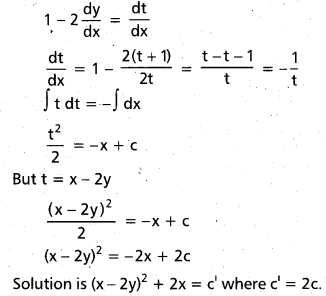 Inter 2nd Year Maths 2B Differential Equations Important Questions 29