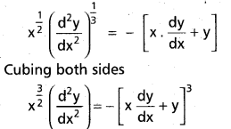 Inter 2nd Year Maths 2B Differential Equations Important Questions 3