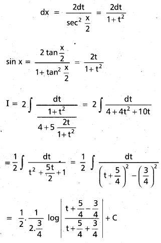 Inter 2nd Year Maths 2B Integration Important Questions 18