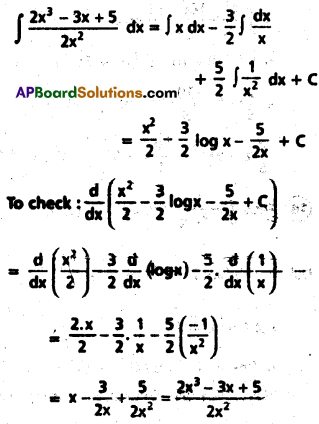 Inter 2nd Year Maths 2B Integration Important Questions 29