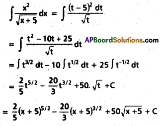 Inter 2nd Year Maths 2B Integration Important Questions 30