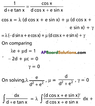 Inter 2nd Year Maths 2B Integration Important Questions 60