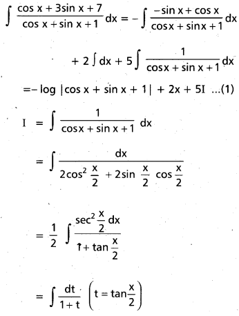 Inter 2nd Year Maths 2B Integration Important Questions 64