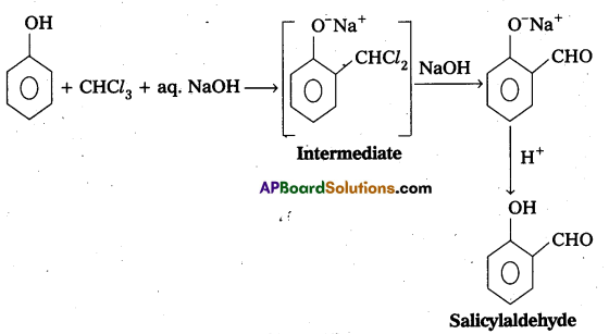 AP Inter 2nd Year Chemistry Important Questions Chapter 12(a) Alcohols, Phenols, and Ethers 8