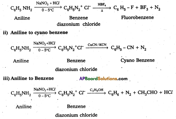 AP Inter 2nd Year Chemistry Important Questions Chapter 13 Organic Compounds Containing Nitrogen 39