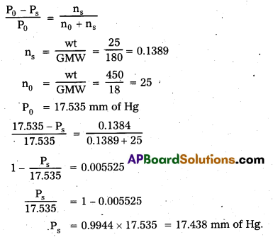 AP Inter 2nd Year Chemistry Important Questions Chapter 2 Solutions 11