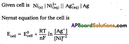 AP Inter 2nd Year Chemistry Important Questions Chapter 3(a) Electro Chemistry 9