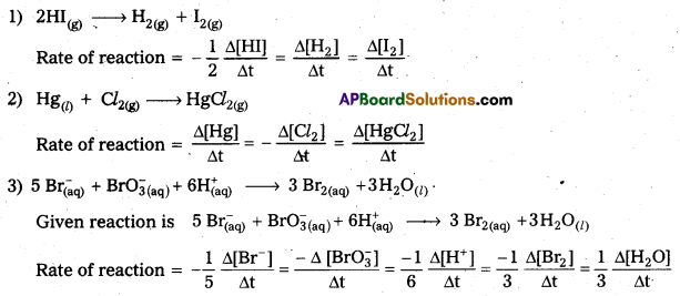 AP Inter 2nd Year Chemistry Study Material Chapter 3(b) Chemical Kinetics 11