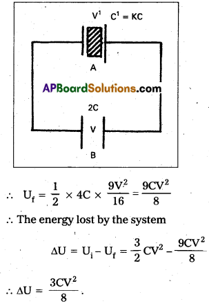 AP Inter 2nd Year Physics Study Material Chapter 5 Electrostatic Potential and Capacitance 35