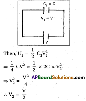 AP Inter 2nd Year Physics Study Material Chapter 5 Electrostatic Potential and Capacitance 36