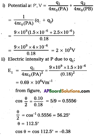 AP Inter 2nd Year Physics Study Material Chapter 5 Electrostatic Potential and Capacitance 43