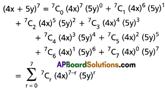 Inter 2nd Year Maths 2A Binomial Theorem Solutions Ex 6(a) I Q1(i)