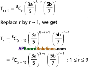 Inter 2nd Year Maths 2A Binomial Theorem Solutions Ex 6(a) I Q2(iv)