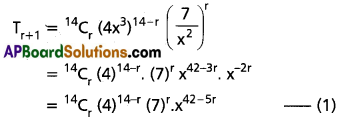 Inter 2nd Year Maths 2A Binomial Theorem Solutions Ex 6(a) II Q2(iii)
