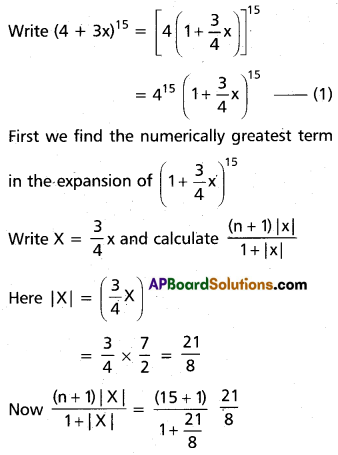 Inter 2nd Year Maths 2A Binomial Theorem Solutions Ex 6(a) II Q4(i)