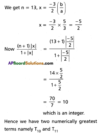 Inter 2nd Year Maths 2A Binomial Theorem Solutions Ex 6(a) II Q4(iii).1