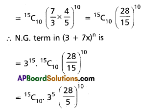 Inter 2nd Year Maths 2A Binomial Theorem Solutions Ex 6(a) II Q4(iv).1
