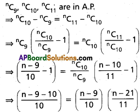 Inter 2nd Year Maths 2A Binomial Theorem Solutions Ex 6(a) III Q1